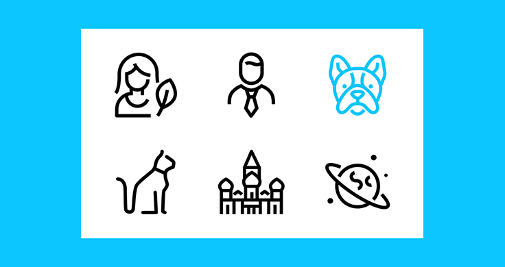 IcoStory: thematic pictograms